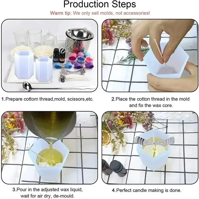 Soap Making Gel - 2026-New Cylinder Silicone Candle Mold Epoxy