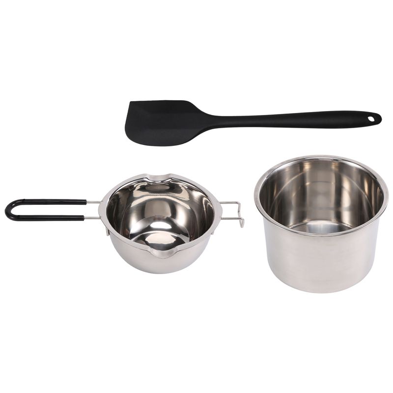 Soap Making Double Boiler - AEE8-Double Boiler Pot Set Stainless Steel