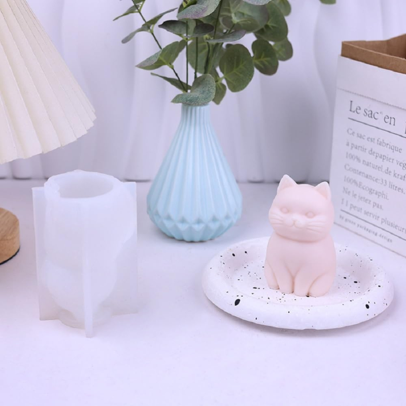 3D Fat Cat  Animal Silicone Ca - Soap Making Animal Fat 评论和价格