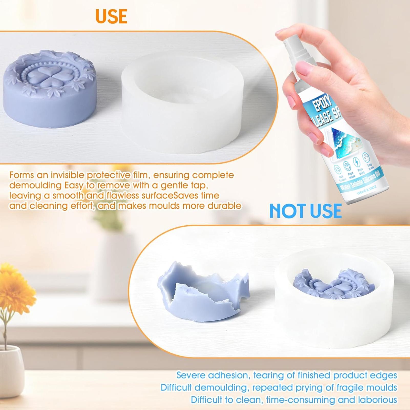 100ml Silicone Release Spray E - Soap Making Equipment 评论和价格