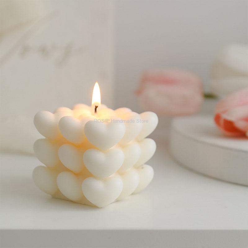 Love Silicone Candle Mold Diy  - Soap Making Ideas 评论和价格