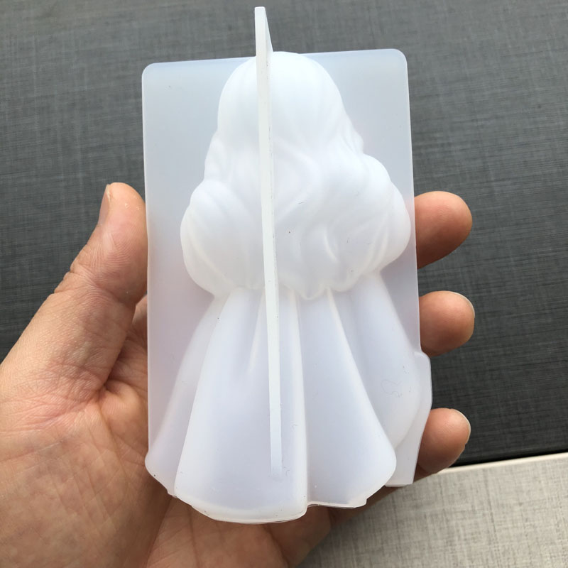 3D Cute Princess Silicone Cand - Soap Making Tray 评论和价格