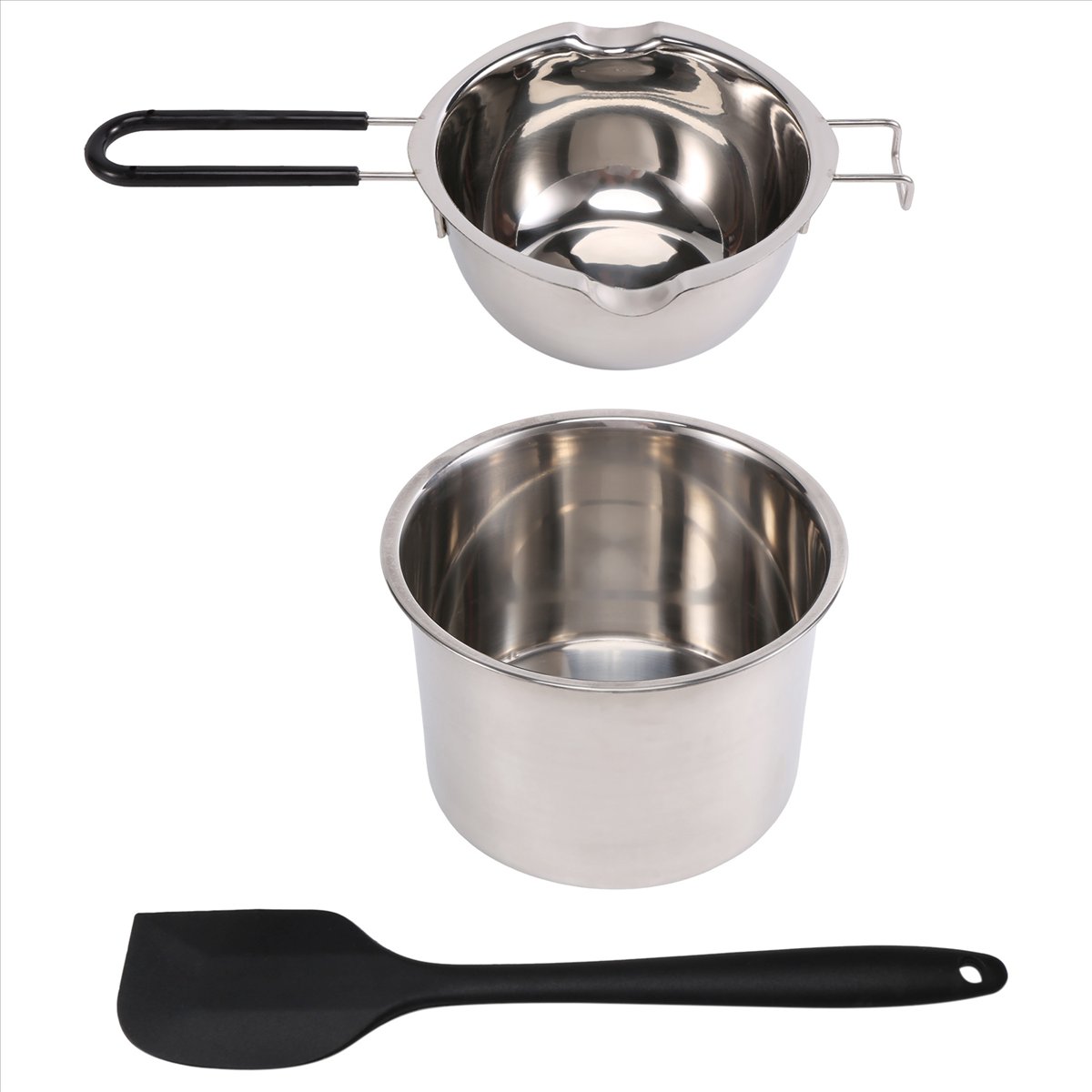 ABLQ Double Boiler Pot Set Sta - Soap Making Double Boiler 评论和价格