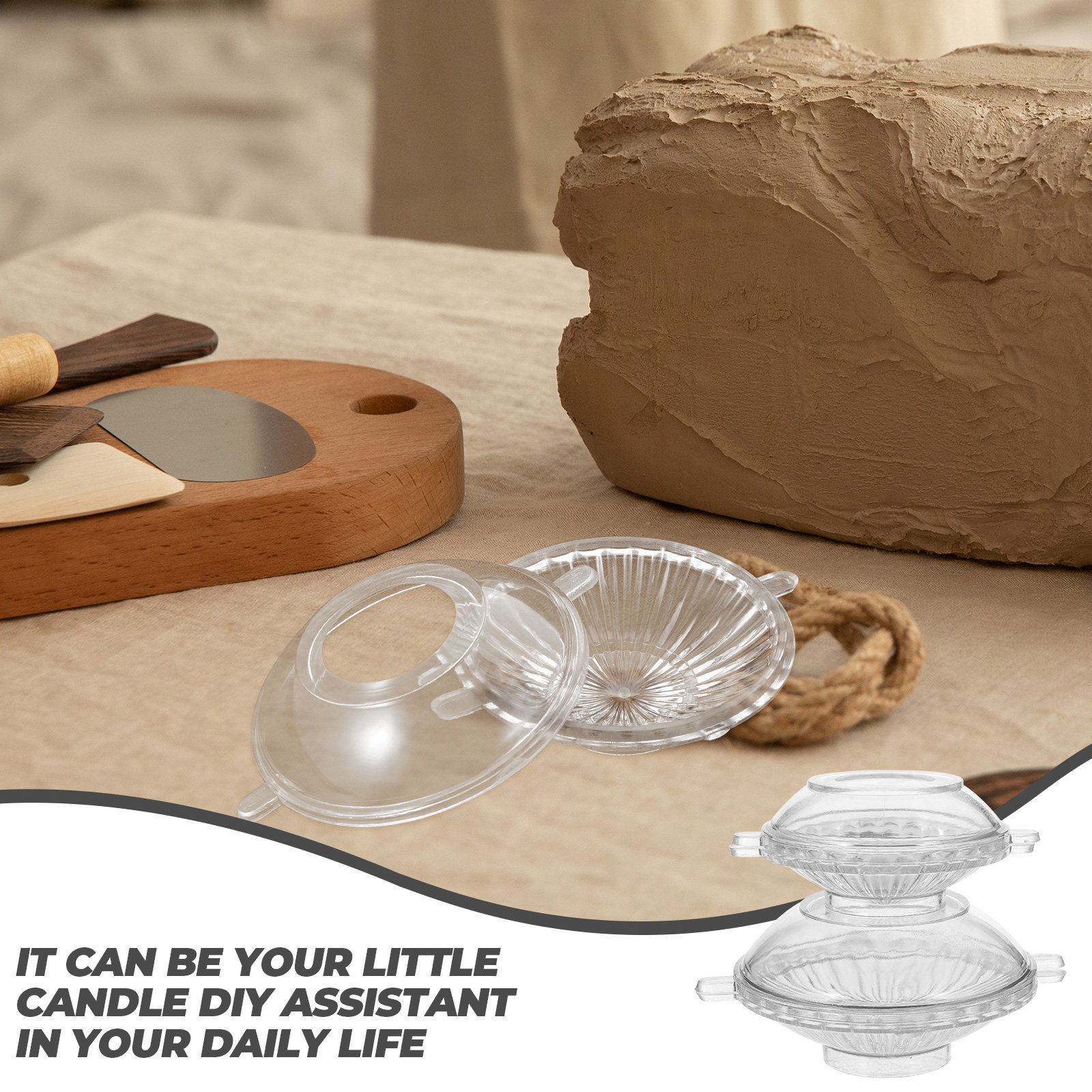 2Pcs Floating Molds for DIY Ma - Quick Soap Making 评论和价格