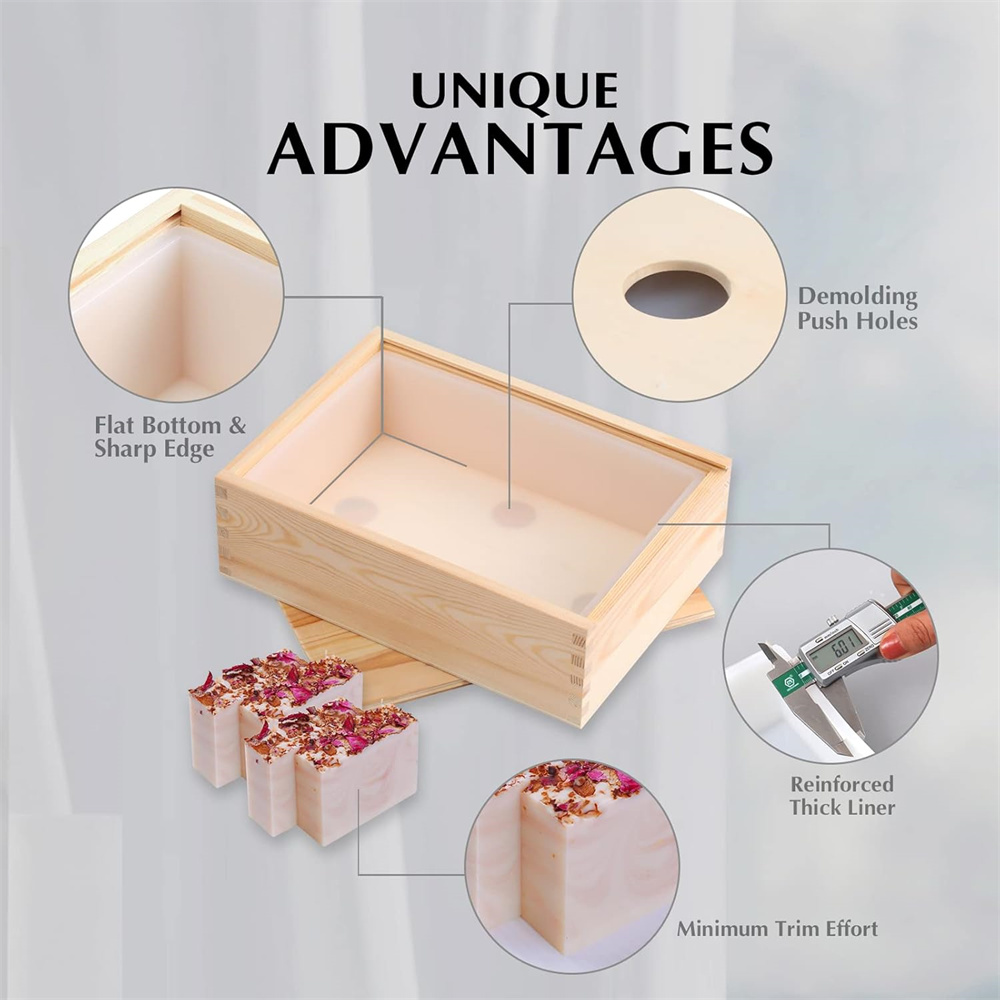 Large Soap Molds Rectangle Sil - Soap Making Ideas 评论和价格