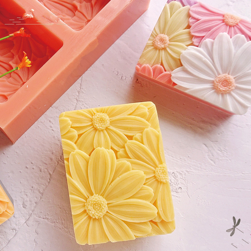 Newest!!!3d Elegant Sunflower  - Soap Making Ideas 评论和价格