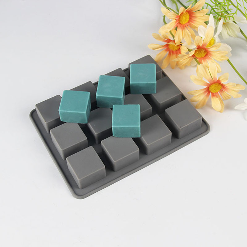 1 PCS Silicone Soap Molds 12 C - Soap Making Gel 评论和价格