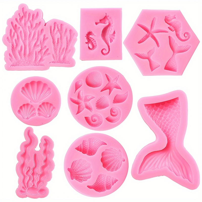 One Set8Seal fairy-shaped sili - Soap Making Gel 评论和价格