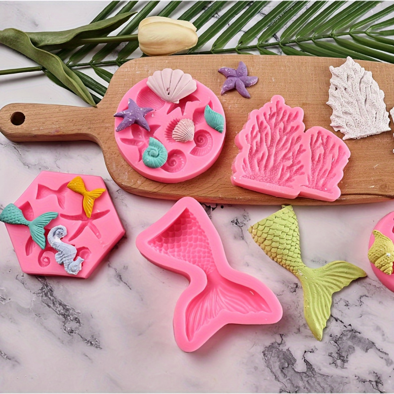 One Set8Seal fairy-shaped sili - Soap Making Gel 评论和价格