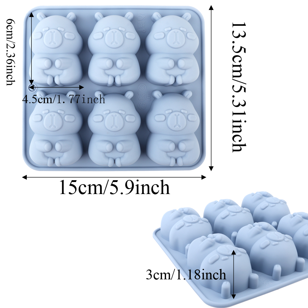 1 Silicone Cake Mold in the Sh - Soap Making Tray 评论和价格