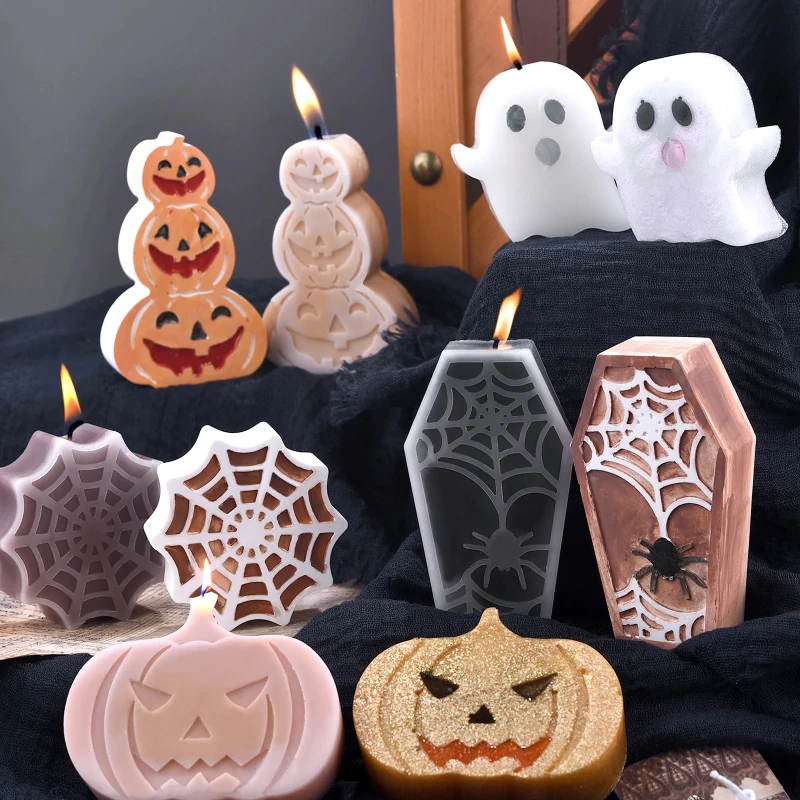 Halloween Ornaments Pumpkin Si - Soap Making Gel 评论和价格