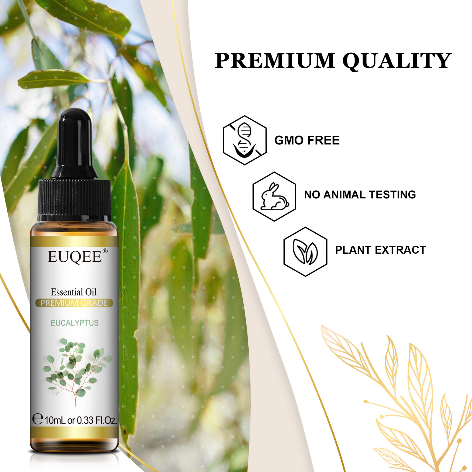EUQEE 10ML Natural Essential O - Soap Making Ingredient 评论和价格
