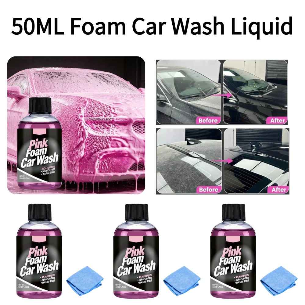 50ml Foam Car Wash Liquid Acti - Soap Making Foam 评论和价格
