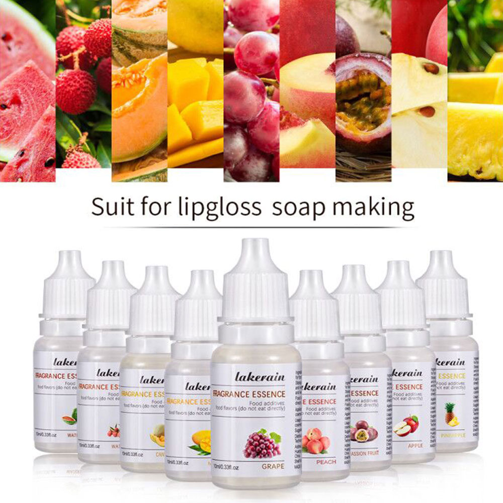 10ml Pure Fruit Fragrance Oil  - Soap Making Ingredient 评论和价格