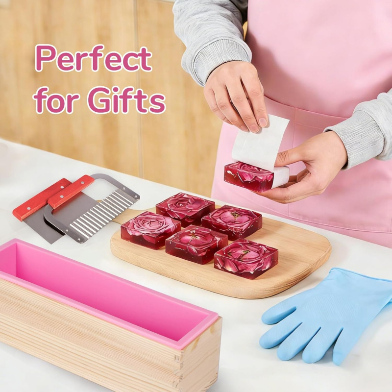 1 Pieces42Ounce soap mold with - Soap Making Gel 评论和价格