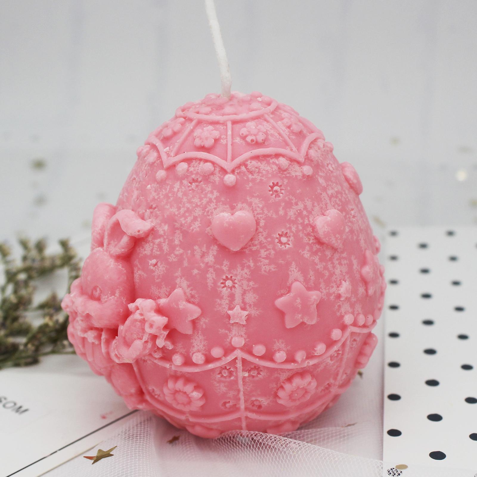 Silicone Candle Mold Easter Eg - Soap Making Gel 评论和价格