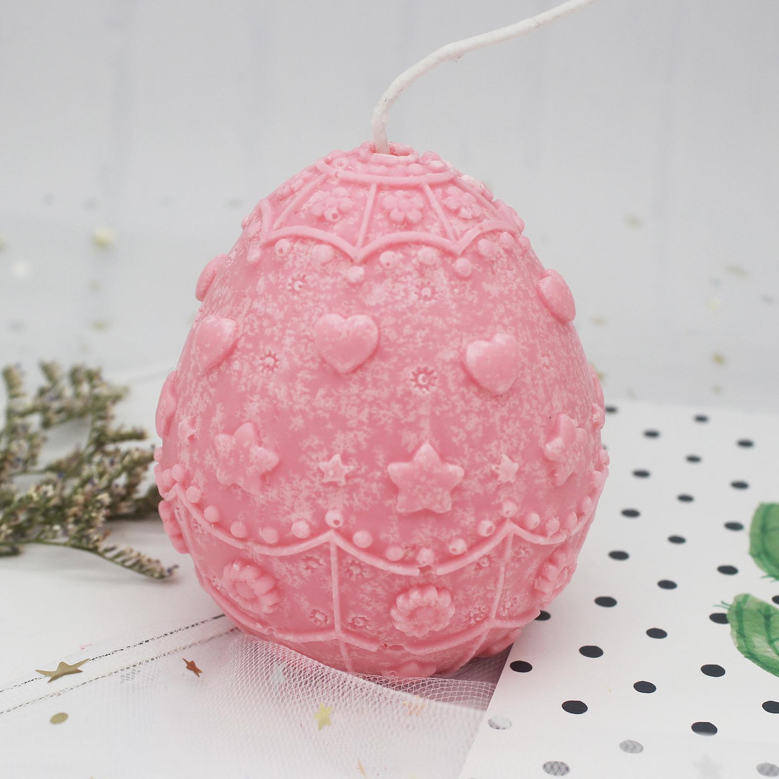 Silicone Candle Mold Easter Eg - Soap Making Gel 评论和价格