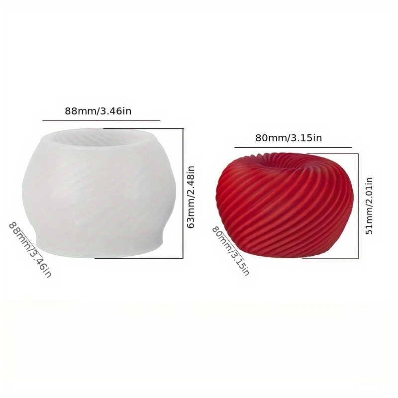 A trendy red apple silicone mo - Soap Making Tray 评论和价格