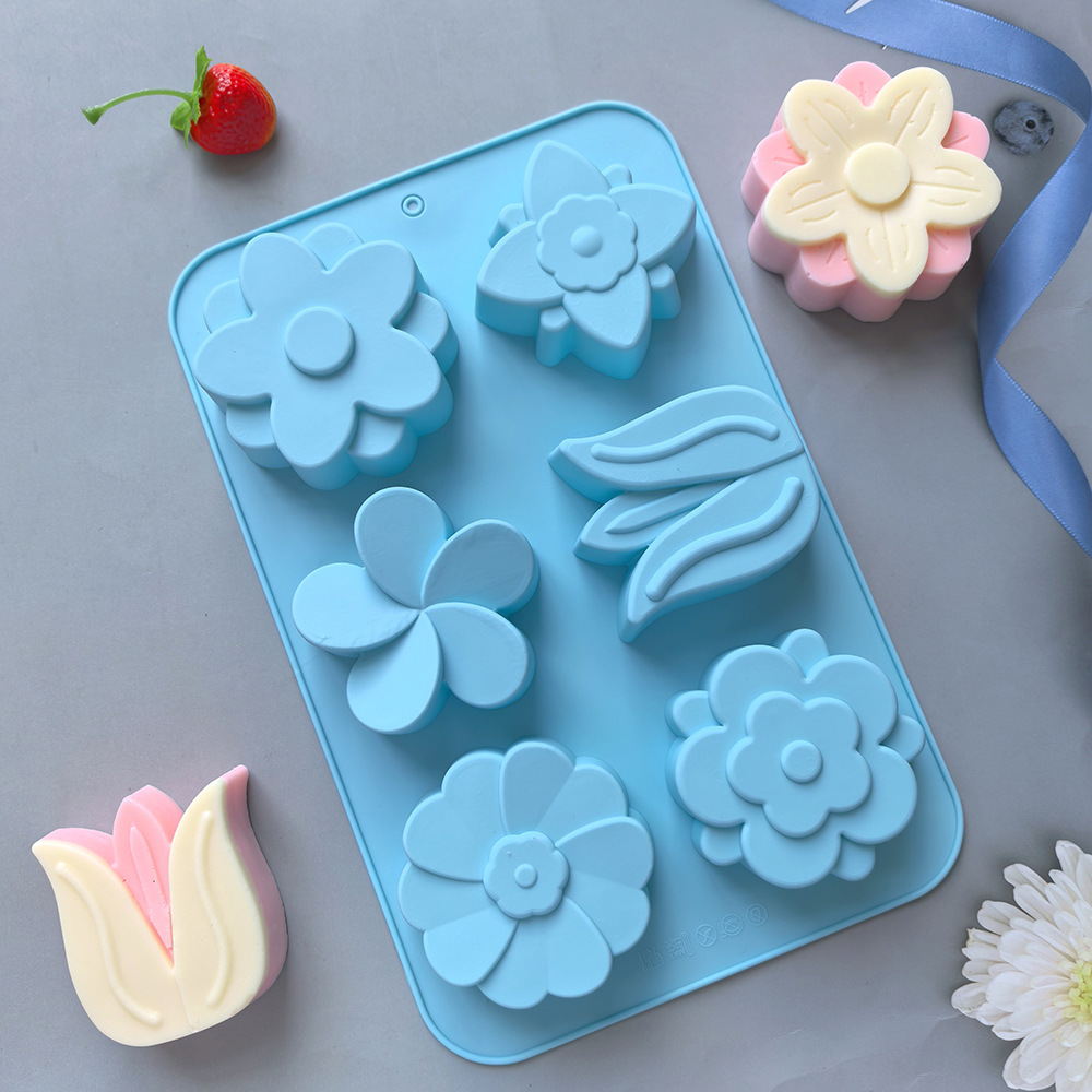 kinds Flower Silicone Molds Di - Soap Making Ideas 评论和价格