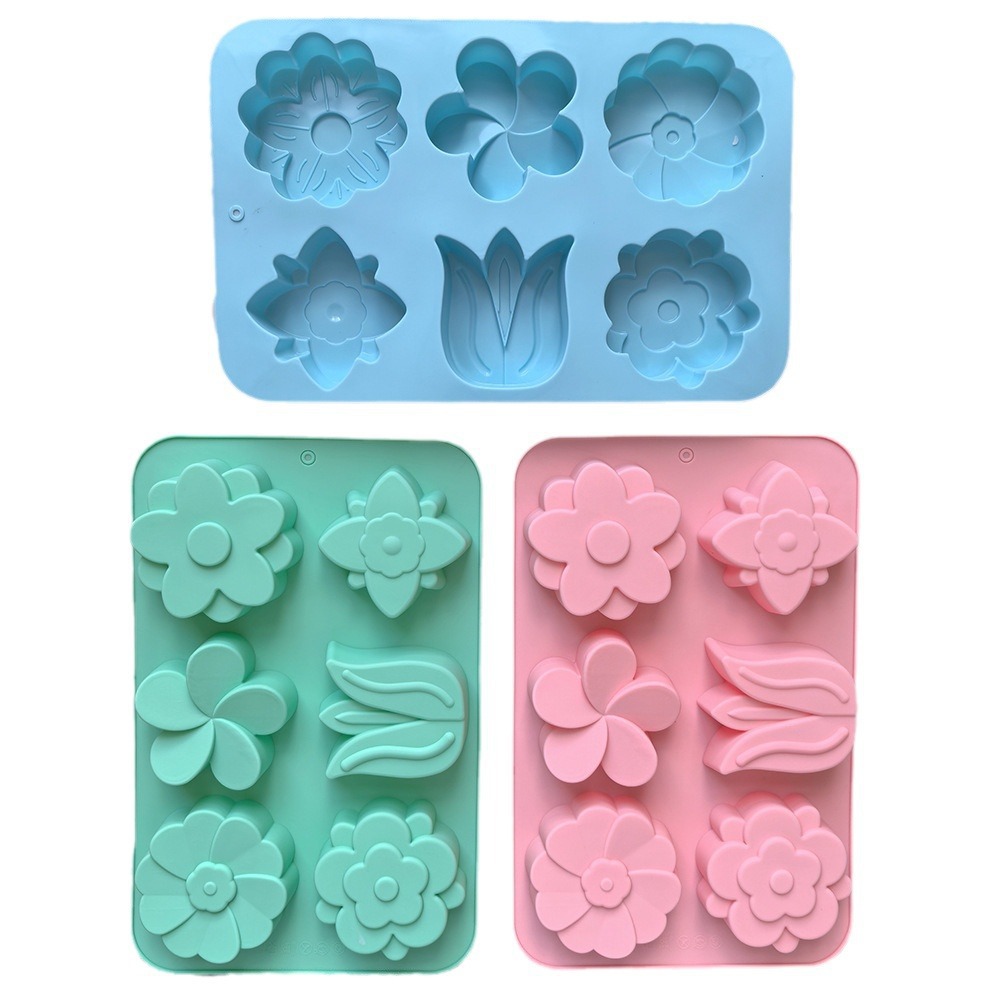 kinds Flower Silicone Molds Di - Soap Making Ideas 评论和价格