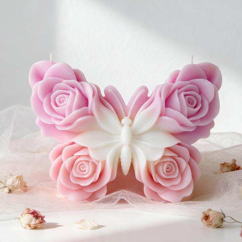 DIY Rose Butterfly Form Silico - Soap Making Tray 评论和价格
