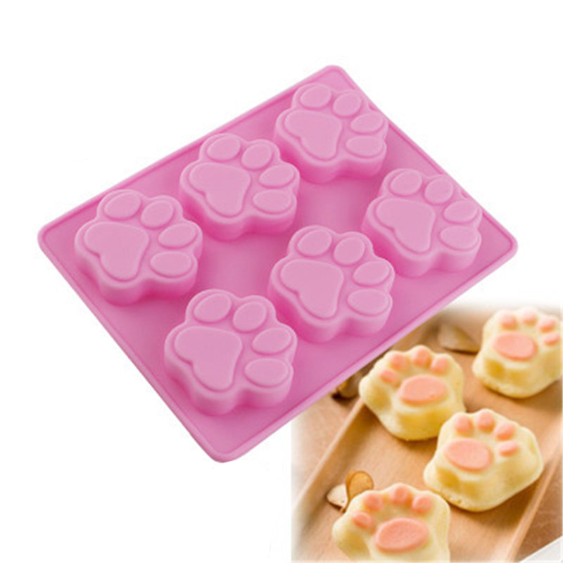 Cat Claw Shape Chocolate Silic - Soap Making Tray 评论和价格
