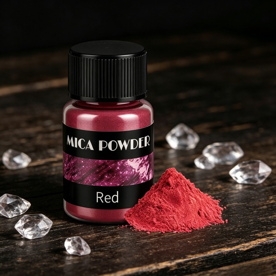 LEQU Happy And Fun Shimmer Red - Soap Making Ingredient 评论和价格